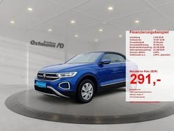 Blau Gebraucht 2022 VW T-Roc Cabriolet Style Cabrio | 25.947 € (Fairer Preis)