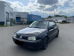 Schwarz Gebraucht 2002 VW Golf Cabriolet Highline Cabrio | 1.590 € (Superpreis)