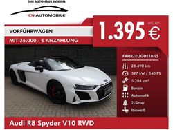 Weiß Gebraucht 2020 Audi R8 Spyder Sport Cabrio | 119.990 € (Superpreis)
