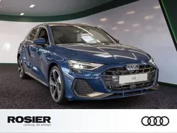 Blau / ascariblau Neu 2024 Audi A3 Sportback S-Line Limousine | 49.410 €