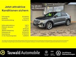 Grau (indiumgrau metallic) Gebraucht 2024 VW T-Roc R-line SUV | 30.429 € (Guter Preis)