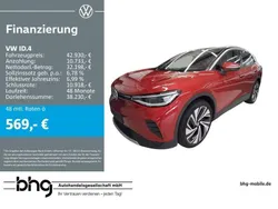 Kings red metallic/schwarz Gebraucht 2024 VW ID.4 Pro SUV | 42.930 € (Fairer Preis)