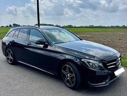 Schwarz Gebraucht 2016 Mercedes C220 AMG line Kombi | 17.300 € (Fairer Preis)