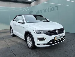 Weiß Gebraucht 2022 VW T-Roc Cabriolet R-line Cabrio | 25.390 € (Guter Preis)