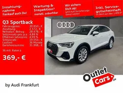 Ibisweiß Gebraucht 2022 Audi Q3 Sportback Performance SUV | 30.850 € (Superpreis)