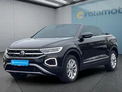 Schwarz Gebraucht 2024 VW T-Roc Cabriolet Cabrio | 31.799 € (Fairer Preis)
