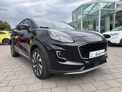 Agate black metallic Gebraucht 2022 Ford Puma Titanium SUV | 16.900 € (Guter Preis)