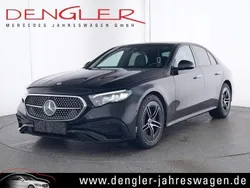 Obsidianschwarz metallic Gebraucht 2023 Mercedes E200 AMG line Limousine | 49.990 € (Teuer)