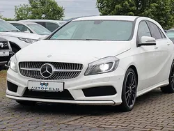 Weiß Gebraucht 2015 Mercedes A180 AMG line Limousine | 16.450 € (Etwas zu teuer)