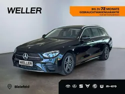 Obsidianschwarz metallic Gebraucht 2022 Mercedes E300 AMG Kombi | 33.990 € (Fairer Preis)