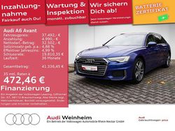 Ultrablau metallic Gebraucht 2022 Audi A6 S-Line Kombi | 37.492 € (Fairer Preis)