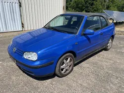 Blau Gebraucht 2000 VW Golf Cabriolet Comfortline Cabrio | 800 €