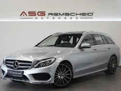 Silber Gebraucht 2017 Mercedes C300 AMG line Kombi | 26.900 € (Teuer)