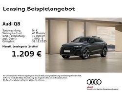 Grau Neu 2025 Audi Q8 S-Line SUV | 102.888 € (Teuer)