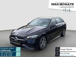 Schwarz Gebraucht 2024 Mercedes C220 AMG line Kombi | 41.680 € (Etwas zu teuer)