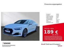 Weiß Gebraucht 2024 Audi A5 Sportback Advanced Plus Limousine | 45.880 € (Teuer)