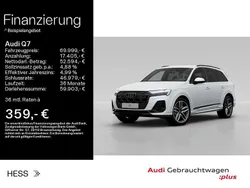 Gletscherweiß metallic Gebraucht 2024 Audi Q7 S-Line SUV | 69.999 € (Fairer Preis)