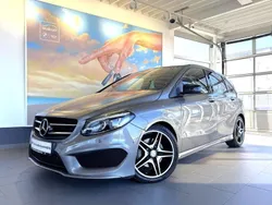 Grau Gebraucht 2015 Mercedes B220 AMG line Van / Kleinbus | 19.820 € (Etwas zu teuer)