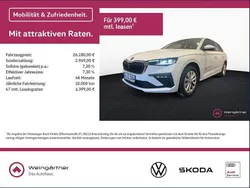 Weiß Gebraucht 2024 Skoda Scala Selection Kleinwagen | 26.180 € (Etwas zu teuer)