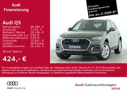 Distriktgrün metallic Gebraucht 2022 Audi Q5 SUV | 35.310 € (Superpreis)