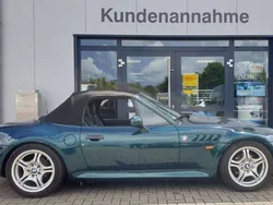 Boston gruen metallic Gebraucht 1998 BMW Z3 Cabrio | 11.740 € (Superpreis)