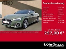 Grün Gebraucht 2024 Audi A5 Cabriolet S-Line Cabrio | 47.850 € (Guter Preis)