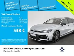 Oyster silver metallic Gebraucht 2024 VW Passat R-line Kombi | 44.411 € (Guter Preis)