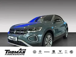 Petroleum blue metallic Neu 2025 VW T-Roc Cabriolet Goal Cabrio | 42.590 € (Guter Preis)