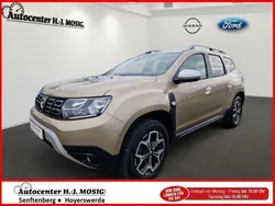 Beige schwarz Gebraucht 2020 Dacia Duster Adventure SUV | 16.995 € (Fairer Preis)