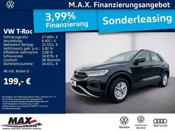 Schwarz Gebraucht 2024 VW T-Roc Life SUV | 27.989 € (Guter Preis)