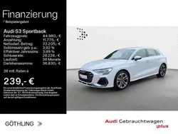 Gletscherweiß metallic Gebraucht 2024 Audi S3 Ambiente Limousine | 44.980 € (Fairer Preis)