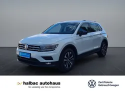 Oryxweiß perlmutteffekt Gebraucht 2020 VW Tiguan IQ Drive SUV | 26.420 € (Fairer Preis)
