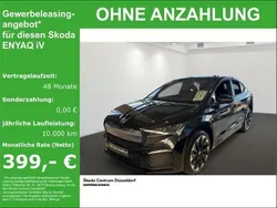 Schwarz Neu 2025 Skoda Enyaq iV SportLine SUV | 59.999 € (Teuer)