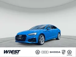 Turboblau Gebraucht 2022 Audi A5 S-Line Coupé | 38.850 € (Fairer Preis)
