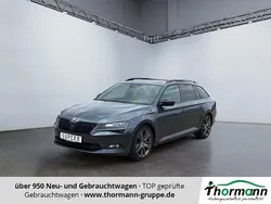 Quarzgrau Gebraucht 2017 Skoda Superb SportLine Kombi | 18.544 € (Fairer Preis)