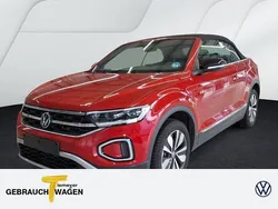 Kings red metallic Gebraucht 2025 VW T-Roc Cabriolet Goal Cabrio | 26.590 € (Superpreis)