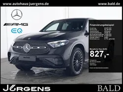 Schwarz obsidianschwarz metall Gebraucht 2024 Mercedes GLC450 AMG Coupé | 87.690 € (Teuer)