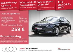 Schwarz Gebraucht 2024 Audi A3 Sportback Limousine | 31.992 € (Fairer Preis)