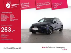 Blau Gebraucht 2024 Audi A3 Sportback S-Line Limousine | 33.720 € (Guter Preis)