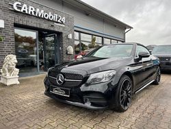 Obsidianschwarz meta (metallic) Gebraucht 2021 Mercedes C400 AMG Cabrio | 49.899 €