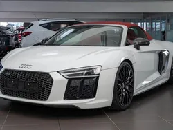 Weiß Gebraucht 2017 Audi R8 Spyder Sport Cabrio | 125.600 € (Guter Preis)
