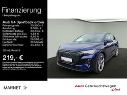 Blau Gebraucht 2022 Audi Q4 Sportback e-tron S-Line SUV | 39.890 € (Fairer Preis)