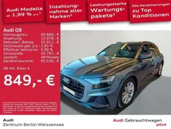 Daytonagrau perleffekt Gebraucht 2021 Audi Q8 Ambiente SUV | 69.889 € (Etwas zu teuer)