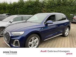Navarrablau (metallic) Gebraucht 2022 Audi Q5 S-Line SUV | 39.980 € (Guter Preis)