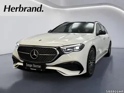 Weiss Gebraucht 2024 Mercedes E220 AMG Kombi | 56.890 € (Etwas zu teuer)