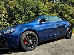 Blau Gebraucht 2013 VW Golf Cabriolet Exclusive Cabrio | 14.999 € (Teuer)