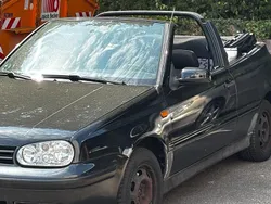 Schwarz Gebraucht 1999 VW Golf Cabriolet Cabrio | 1.550 € (Fairer Preis)