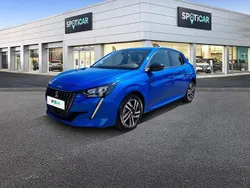 Blau Gebraucht 2022 Peugeot 208 Allure Kleinwagen | 17.980 € (Fairer Preis)