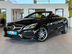 Schwarz Gebraucht 2015 Mercedes E350 AMG line Cabrio | 28.400 € (Etwas zu teuer)
