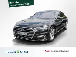 Mythosschwarz metallic Gebraucht 2020 Audi A8 Ambiente Limousine | 47.990 € (Fairer Preis)